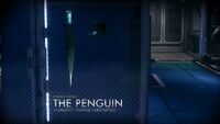 Penguin's Display case in the Evidence Room at the GCPD in Arkham Knight