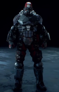 Milita Brute Character Trophy Arkham Knight.