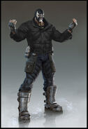 Bane Concept Art Arkham Origins.