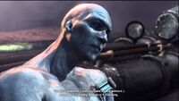 Mr. Freeze without his suit