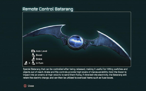 Remote Control Batarang | Arkham Wiki | Fandom