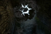 The Explosive Gel effect seen in Batman: Arkham Asylum.