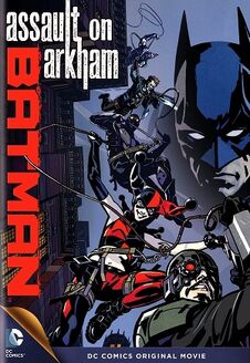 'Batman Assault on Arkham' cover