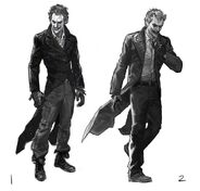 Joker's concept art