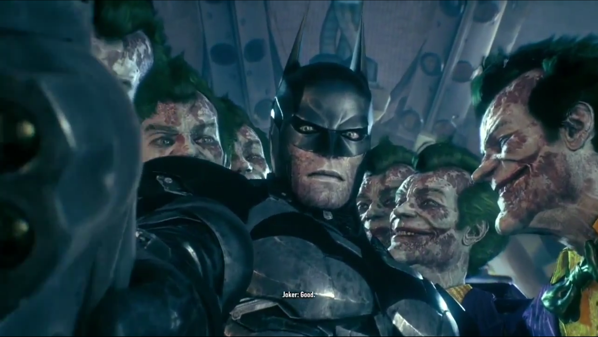 joker batman arkham origins face