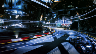 Batmobile Proving Ground - 1 Lap Race Loading Screen