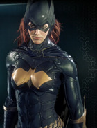 Barbara as Batgirl.