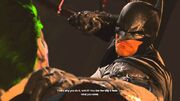 Batman Joker-Arkham origins showdown