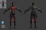 Shiva's Ninjas Concept Art Arkham Origins.