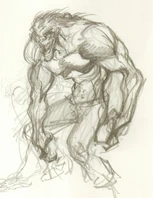 TitanHenchmanSketch.jpg (425 KB) An early sketch of the distortion of a thug by John Gravato.