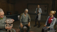 Dr. Crane Observing the Session