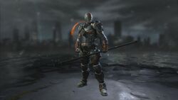 arte conceptual de deathstroke arkham origins