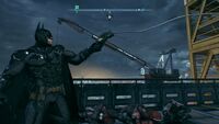 Grapnel Boost in Arkham Knight.