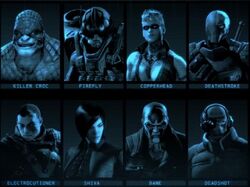 all arkham city characters