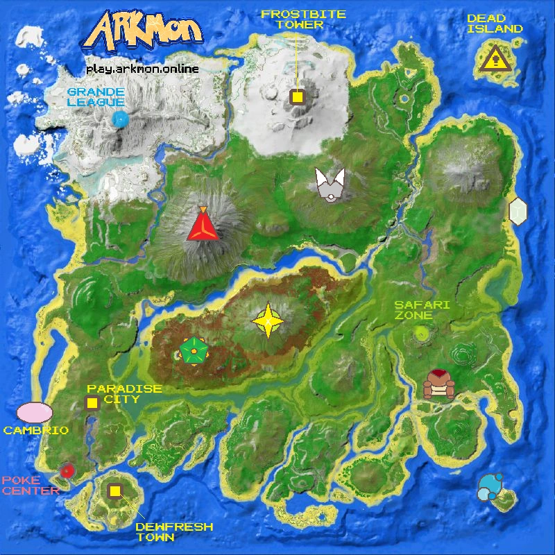 Grande (region) | ARKMon Evolved Wiki | Fandom