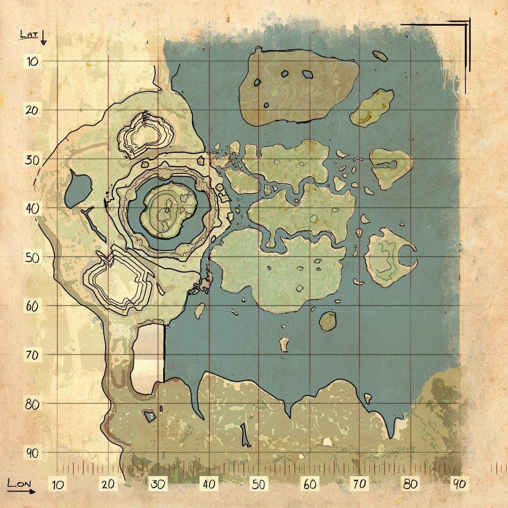 Ark survival evolved ragnarok карта ресурсов