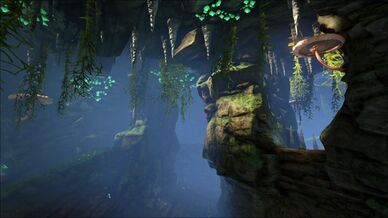 Ark The Center Redwood Cave The Center Cave (The Center) - Ark: Survival Evolved Wiki