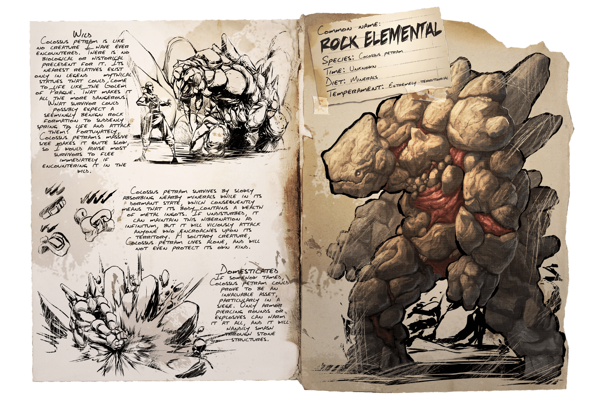 Rock Elemental Official Ark Survival Evolved Wiki