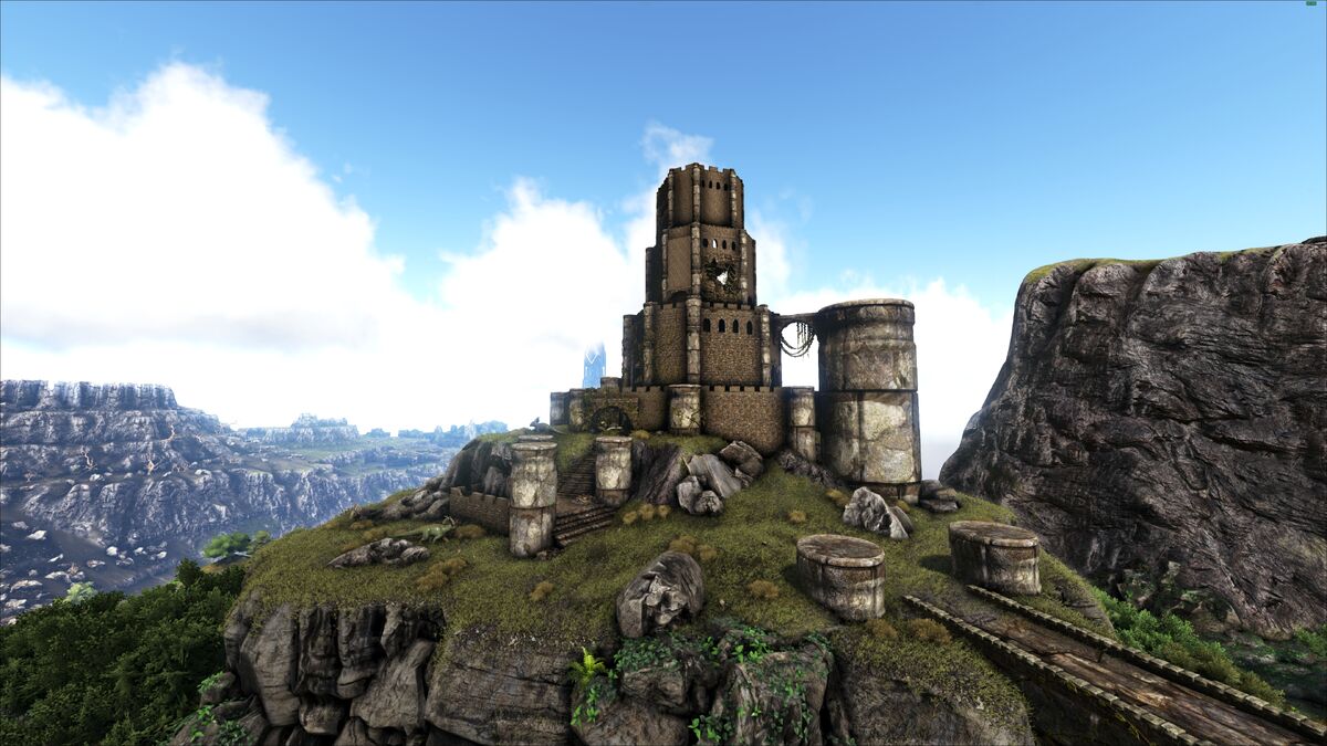 Castle Of The Swamp Ragnarok Official Ark Survival Evolved Wiki