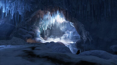 Ark Island Ice Cave Map Snow Cave - Ark: Survival Evolved Wiki