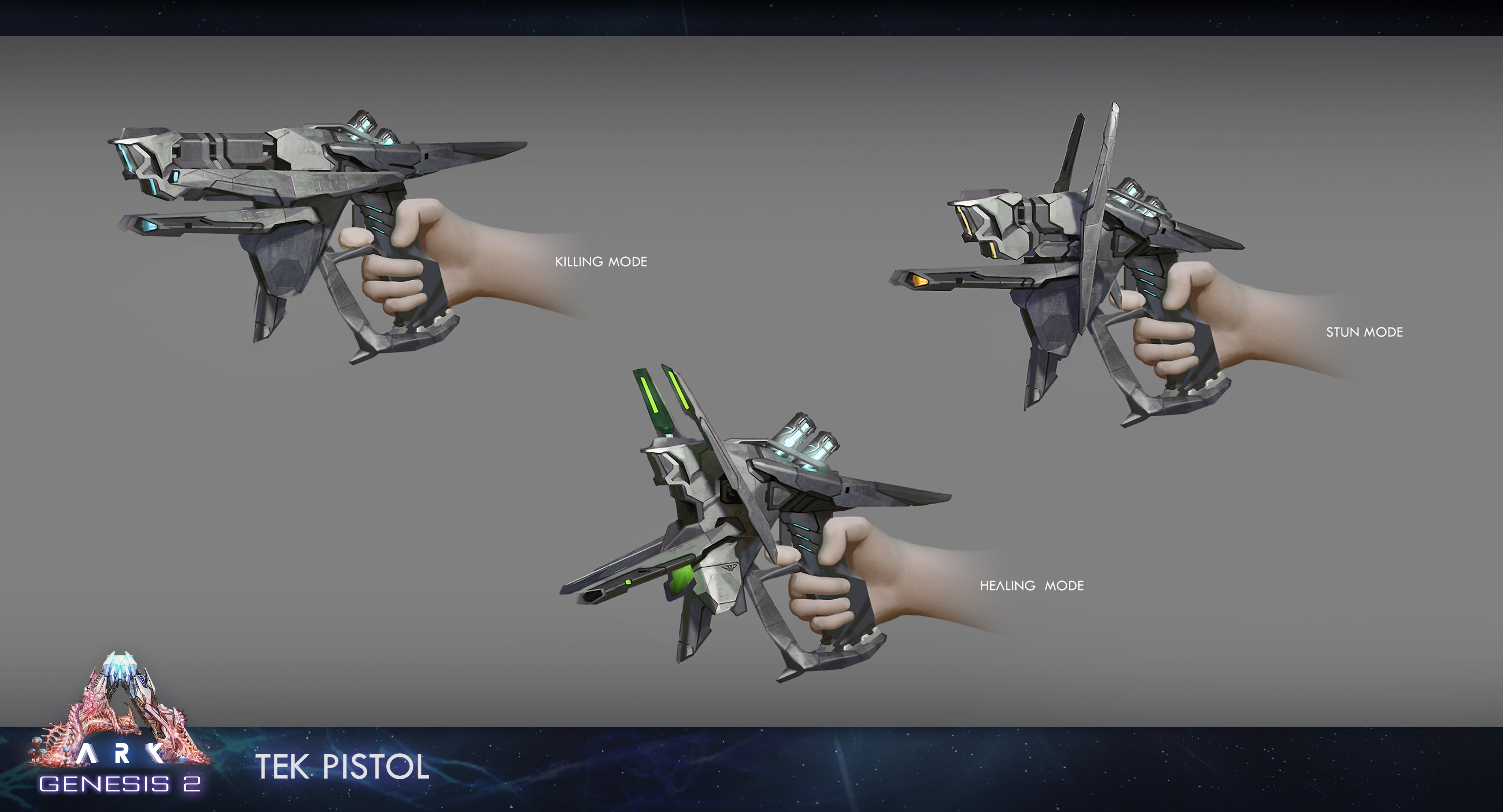 Tek Pistol Genesis Part 2 Official Ark Survival Evolved Wiki