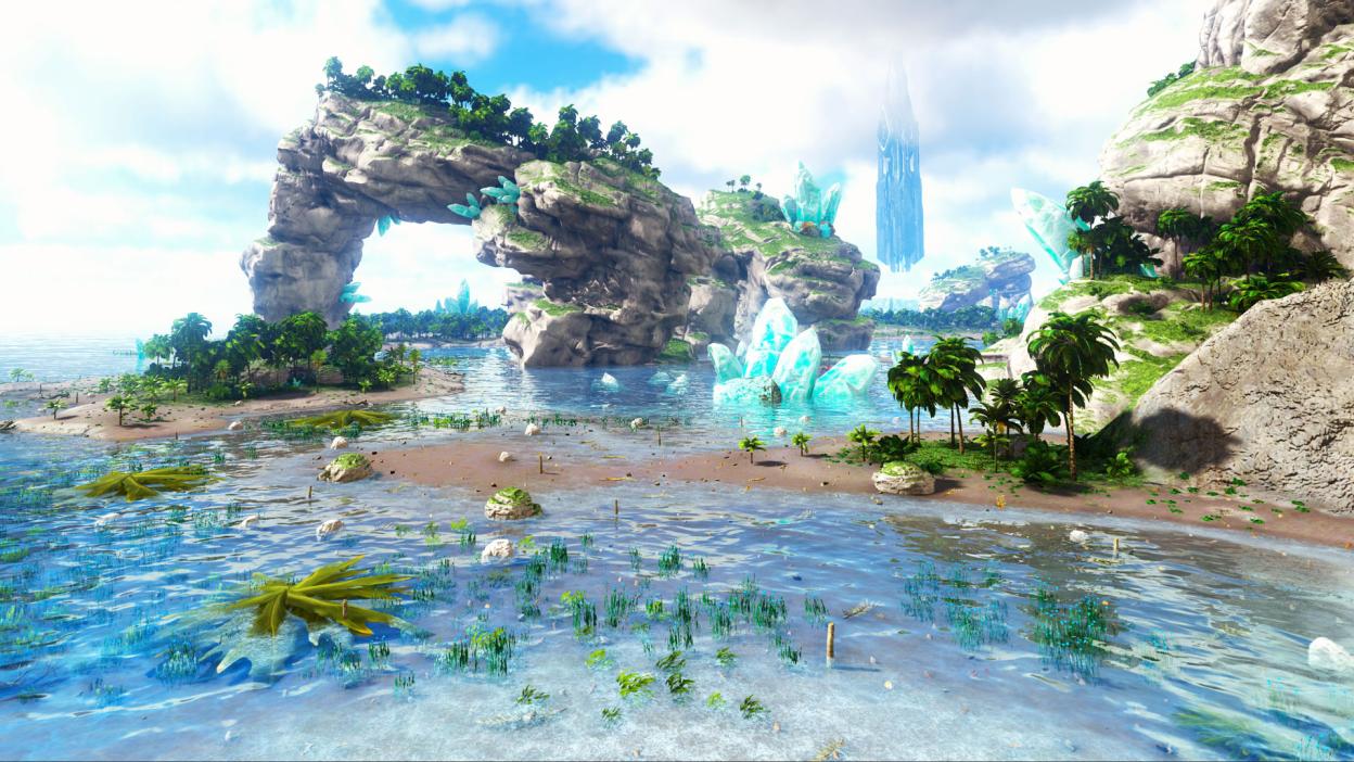 Ark crystal isles карта