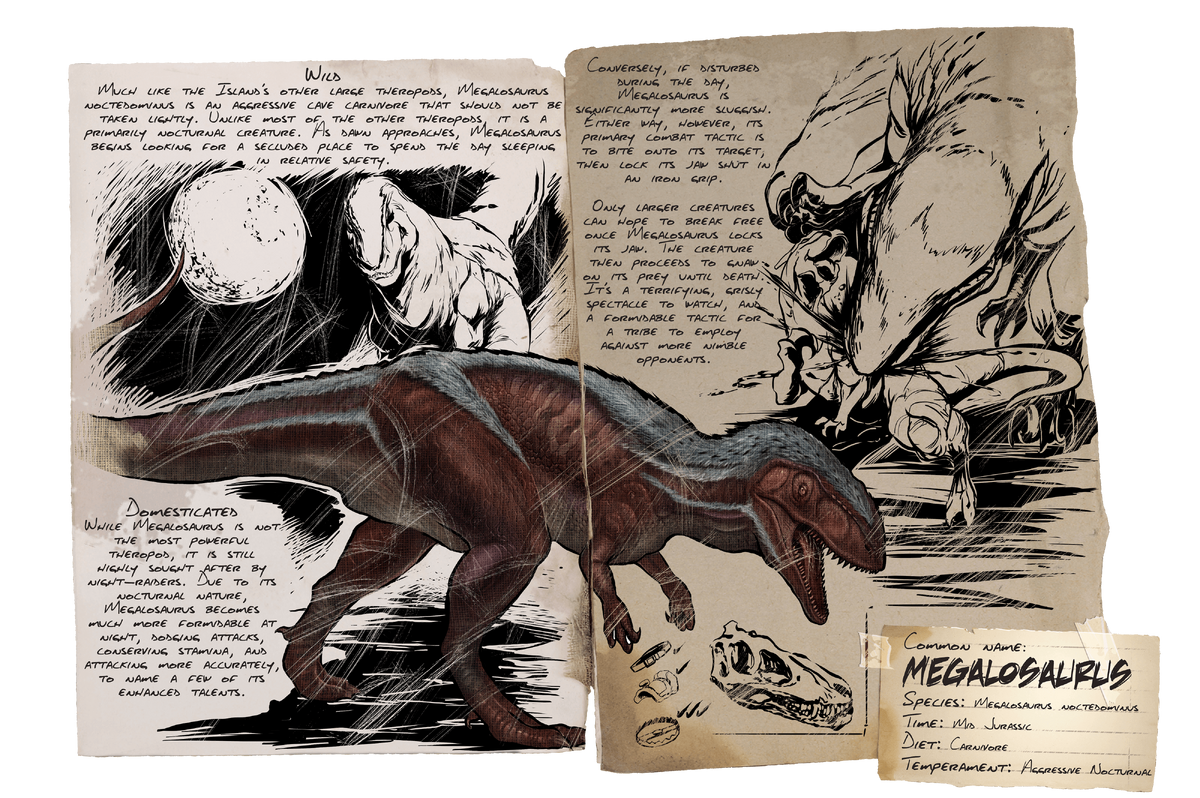Megalosaurus Official Ark Survival Evolved Wiki Megalosaurus Official Ark Survival Evolved Wiki