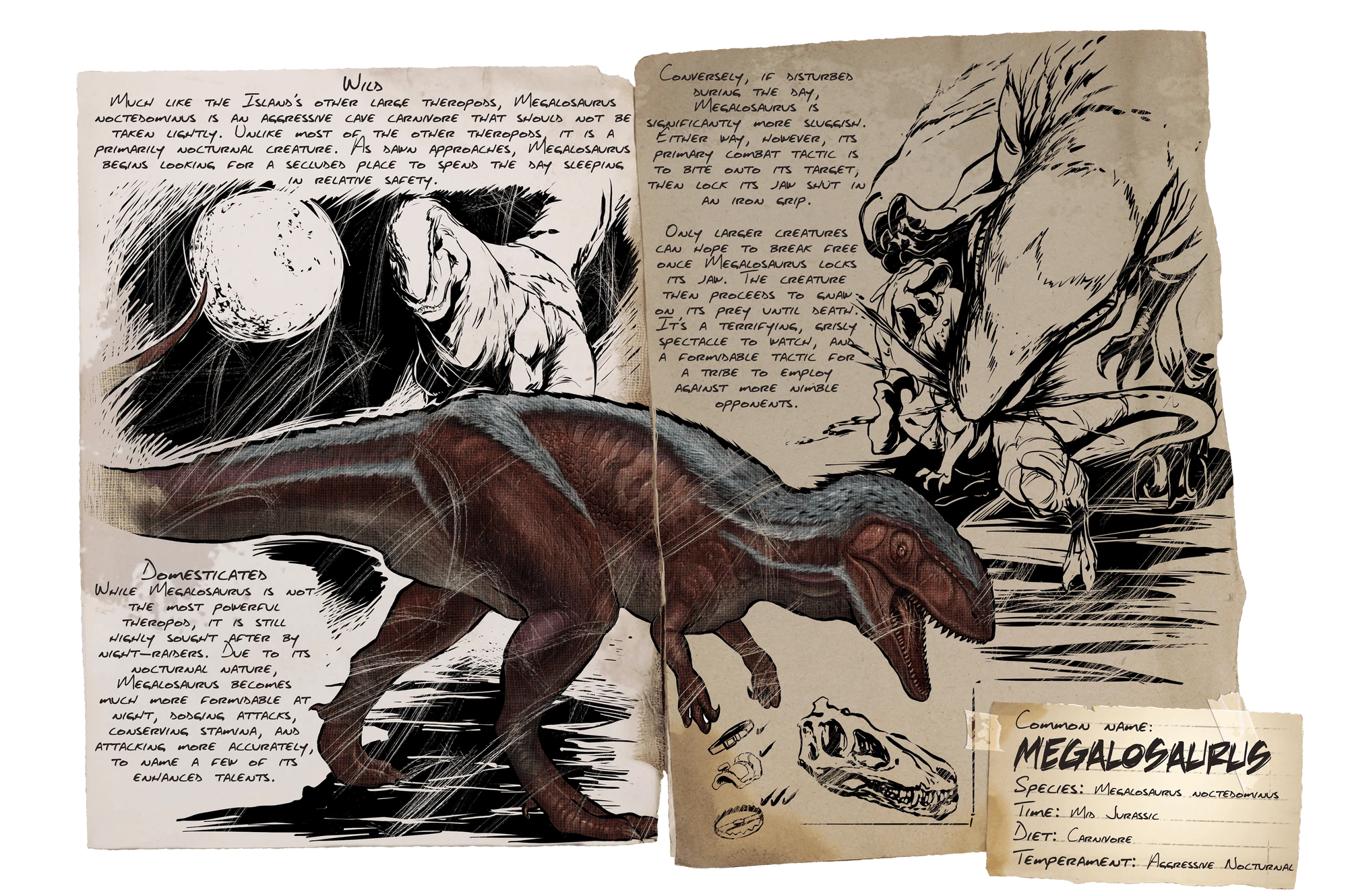 Megalosaurus Official Ark Survival Evolved Wiki