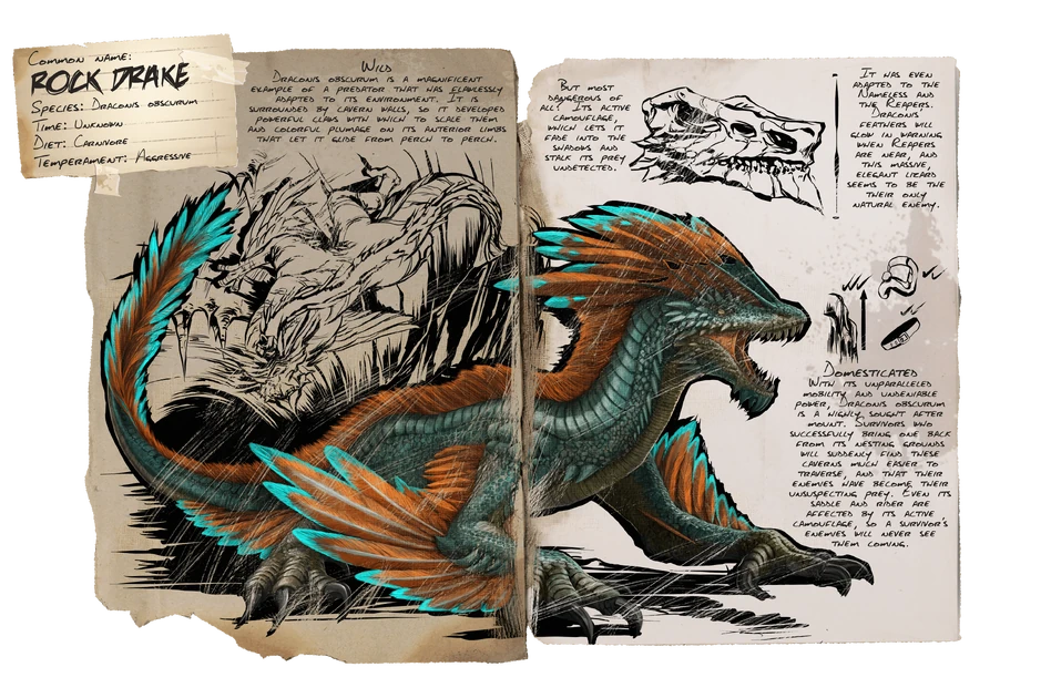 Rock Drake Official ARK Survival Evolved Wiki