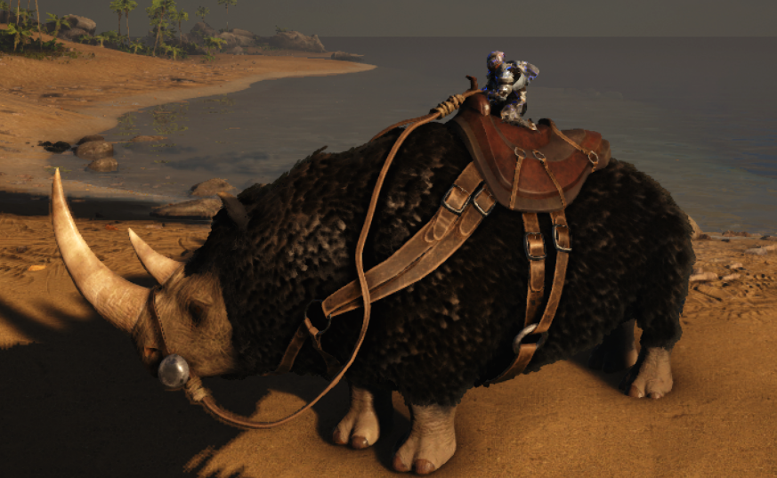 Woolly Rhino Saddle - ARK: Survival Evolved Wiki