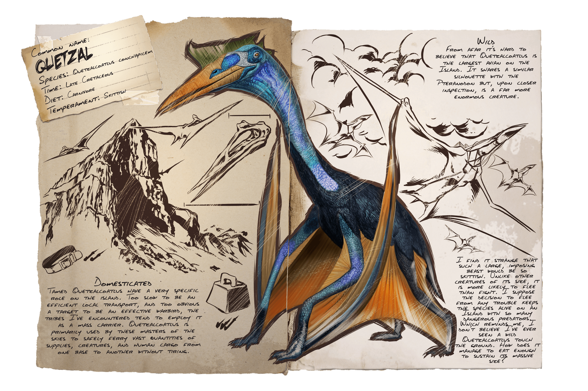 Quetzal Official Ark Survival Evolved Wiki Quetzal Official Ark Survival Evolved Wiki