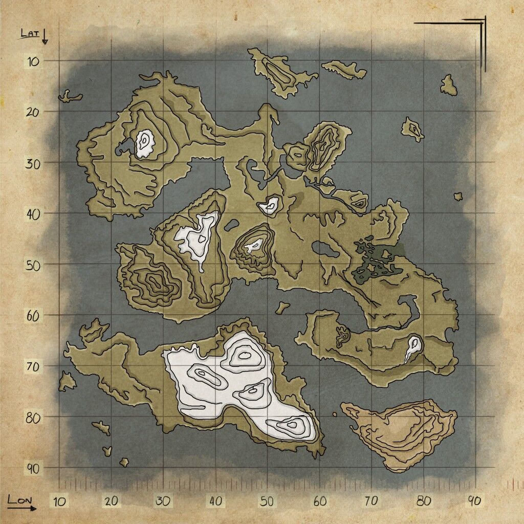 Ark Valhalla Resource Map Mod:valhalla Map/Resource Map - Ark: Survival Evolved Wiki