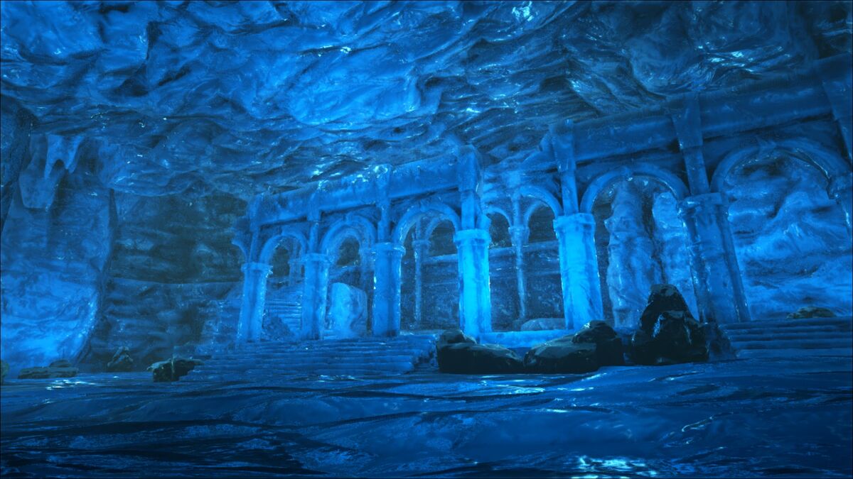 North Ice Cave The Center Official Ark Survival Evolved Wiki