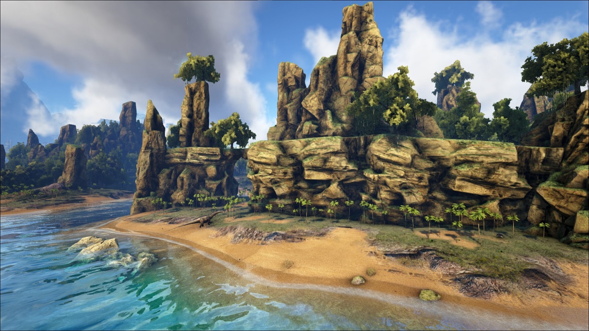 Jungle Mid Beach The Center Official Ark Survival Evolved Wiki