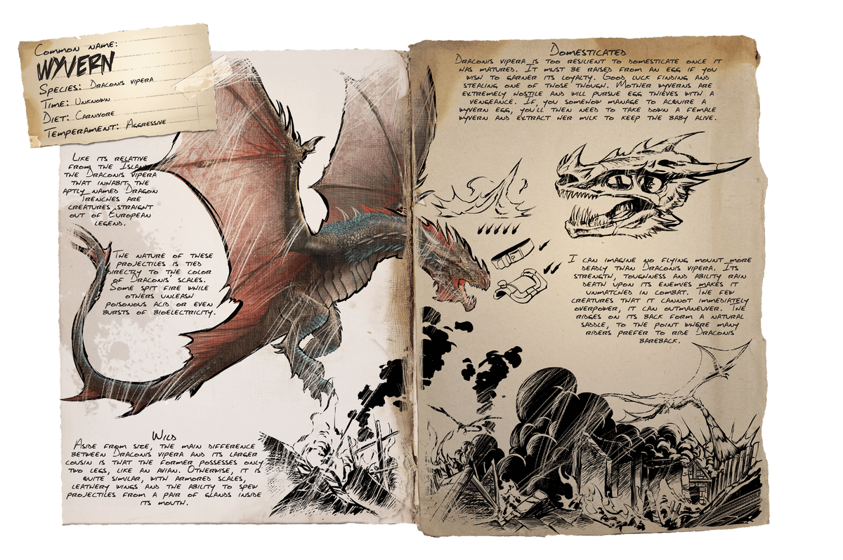 Wyvern Official Ark Survival Evolved Wiki