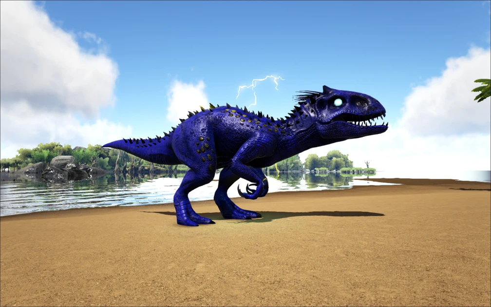 Elemental Lightning Indominus Rex Official ARK Survival Evolved Wiki