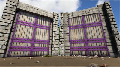 Behemoth Reinforced Dinosaur Gate Official Ark Survival Evolved Wiki