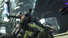 The Mek as seen in the launch trailer for Extinction.