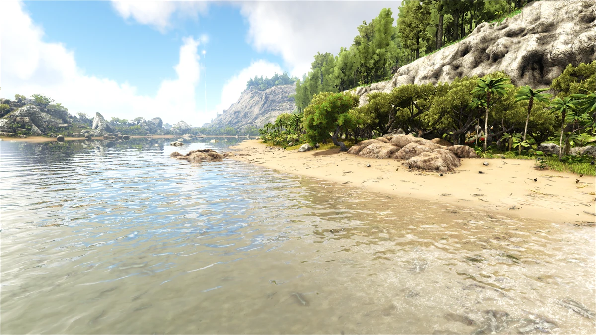Scutters Beach (Lost Island) ARK Survival Evolved Wiki