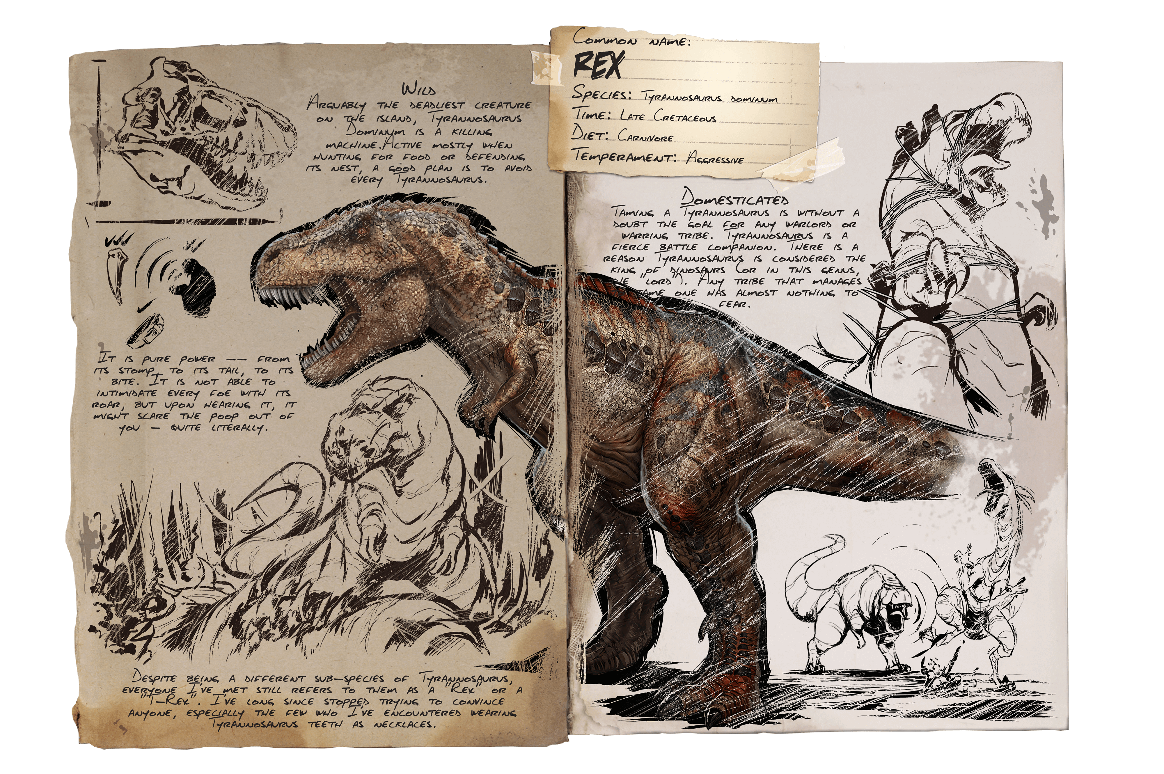 T Rex Wiki de ARK Survival Evolved