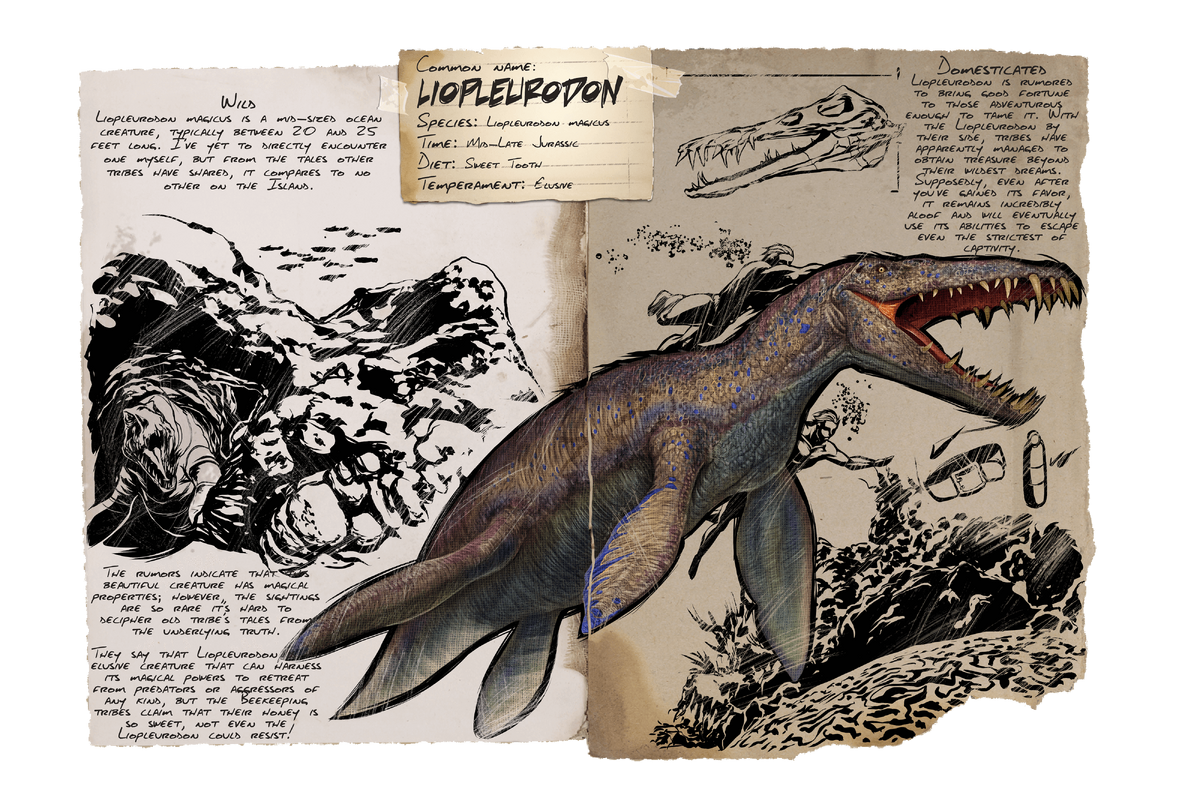 Liopleurodon Official Ark Survival Evolved Wiki Liopleurodon Official Ark Survival Evolved Wiki