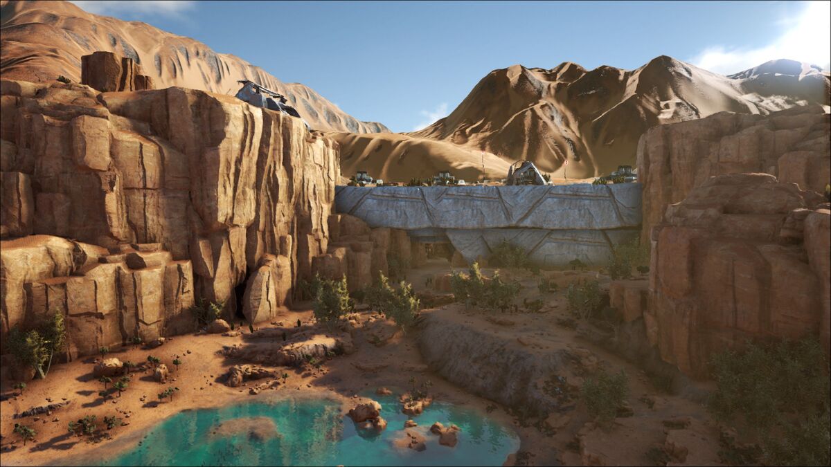 Ark Extinction Desert Cave Location Exposed Dome (Extinction) - Ark: Survival Evolved Wiki