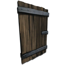 Reinforced Wooden Door