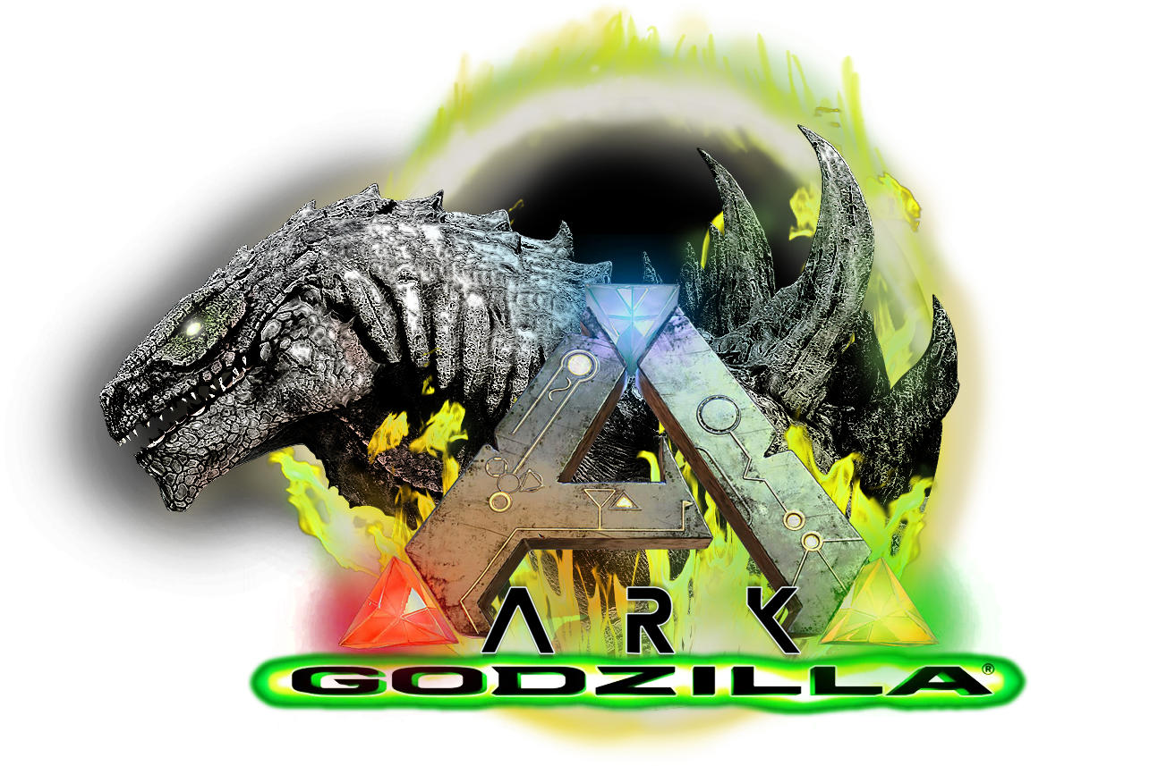 Арк порталы. Годзилла логотип. Годзилла надпись. Зеленая Годзилла АРК. Логотип с Годзиллой.