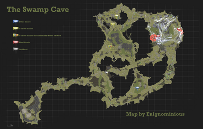 Swamp Cave Map