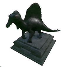 Spinosaur Statue (Mobile).png