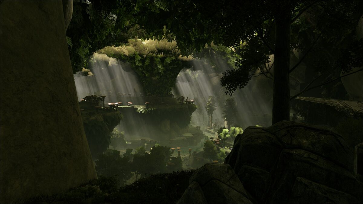 The Emerald Forest (Valguero) - Official ARK: Survival Evolved Wiki The Emerald Forest (Valguero) - Official ARK: Survival Evolved Wiki