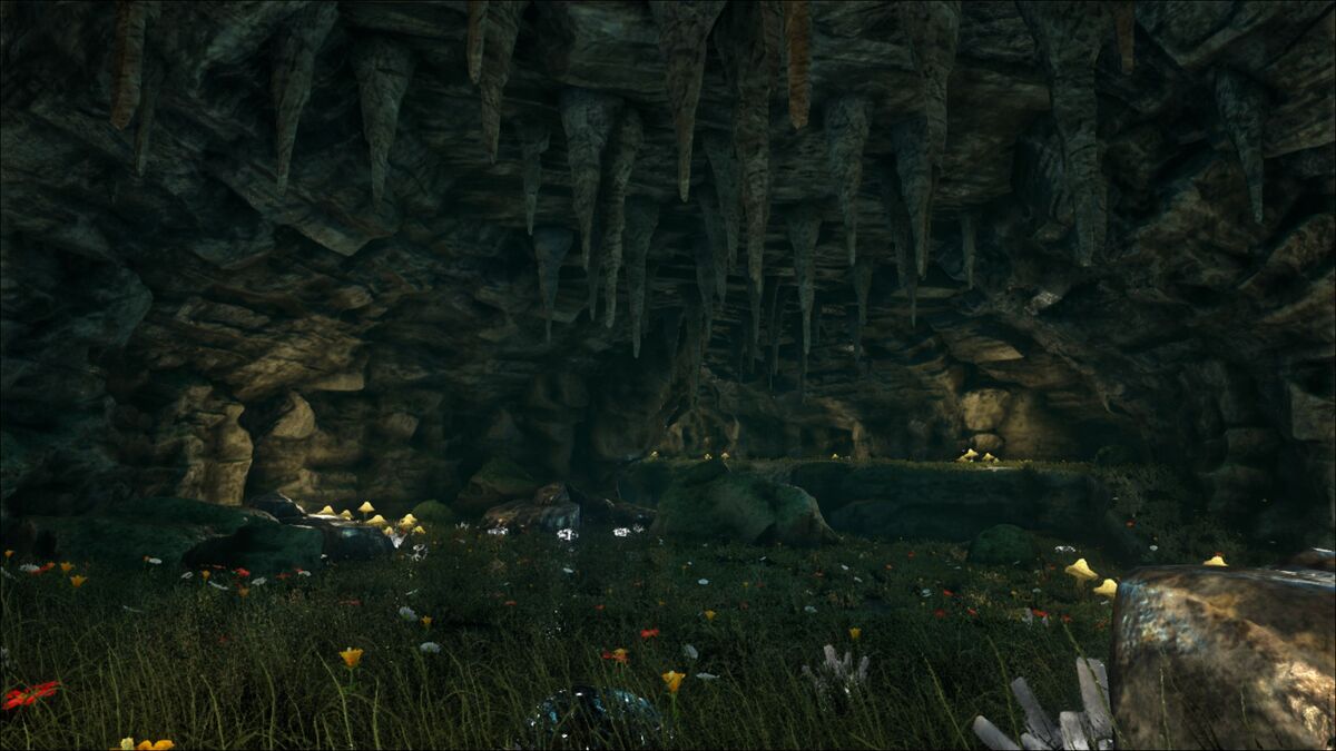 Ark Caves The Center Lava Oasis Cave (The Center) - Ark: Survival Evolved Wiki