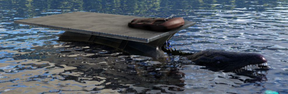 Mosasaur Platform Saddle - Official ARK: Survival Evolved Wiki