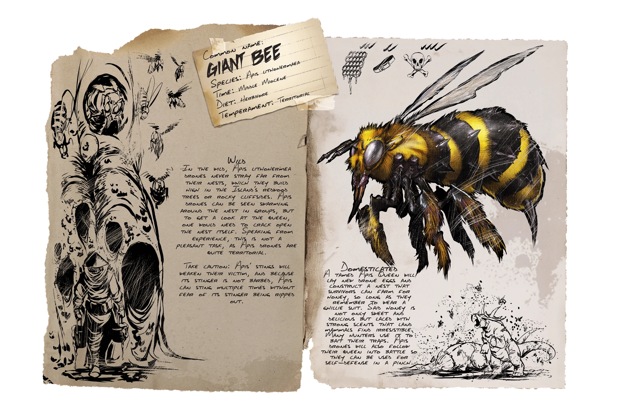 Giant Bee Official Ark Survival Evolved Wiki